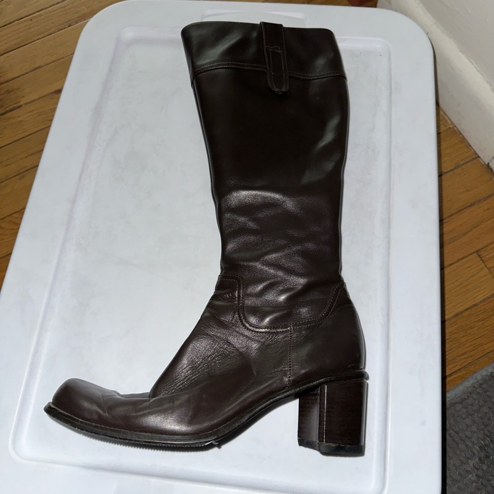 Source Unknown Dark Brown Women's Combat Boots